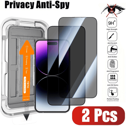 2pcs iPhone Anti-peeping protector