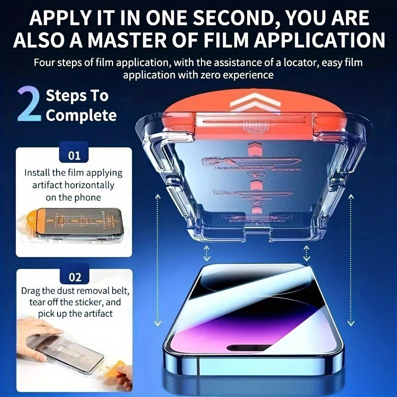 3pcs HD iPhone Tempered Glass Screen Protector