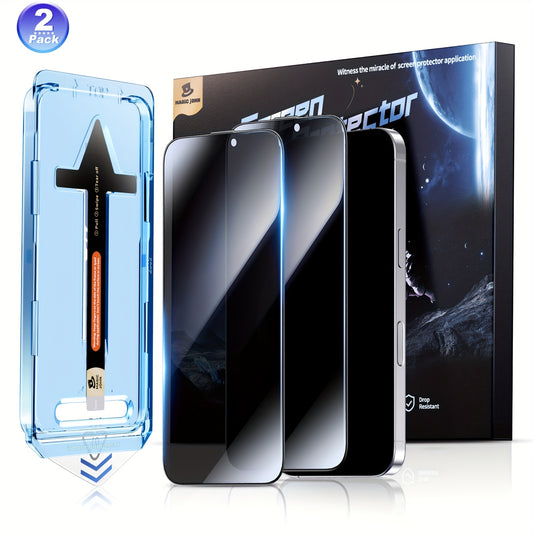 MAGIC JOHN 2pcs Tempered Glass Screen Protector