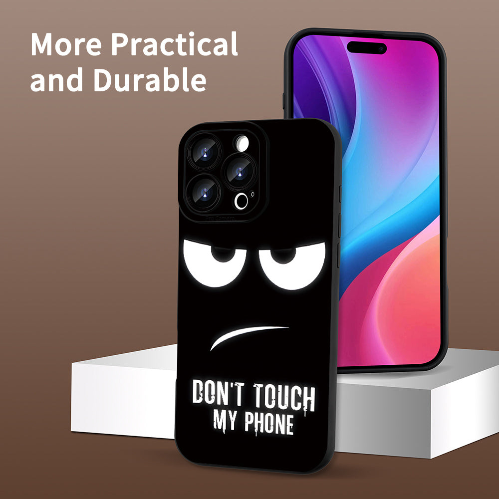 Don't Touch My Phone iPhone Case