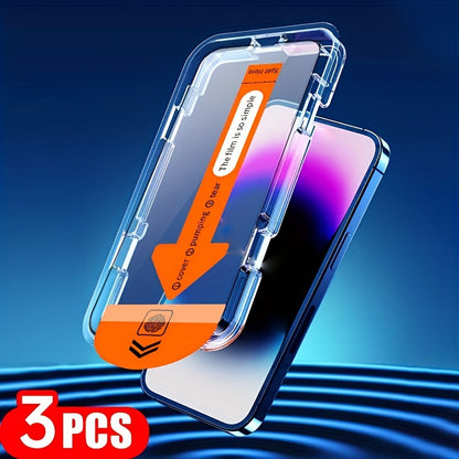 3-Pack Tempered Glass Screen Protector