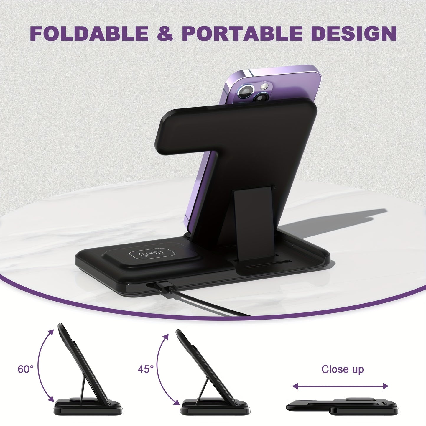 3 In 1 Fast Charging Station