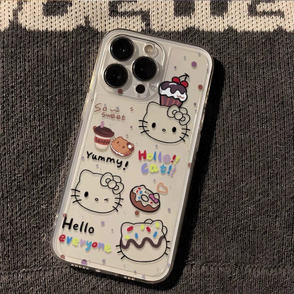 Transparent Hello Kitty Case