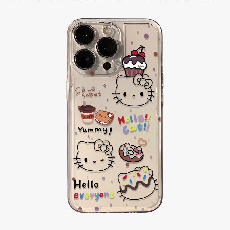 Transparent Hello Kitty Case