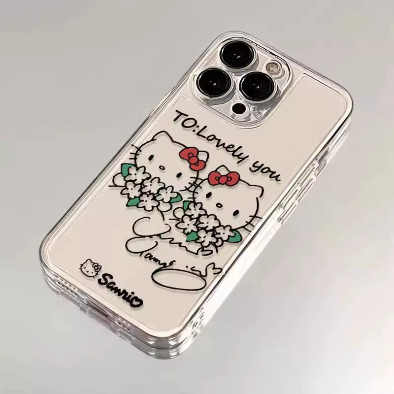 Transparent Hello Kitty Case