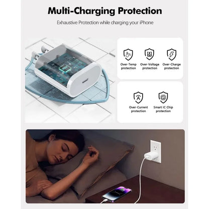 20W USB C Charger and USB C Charging Cable