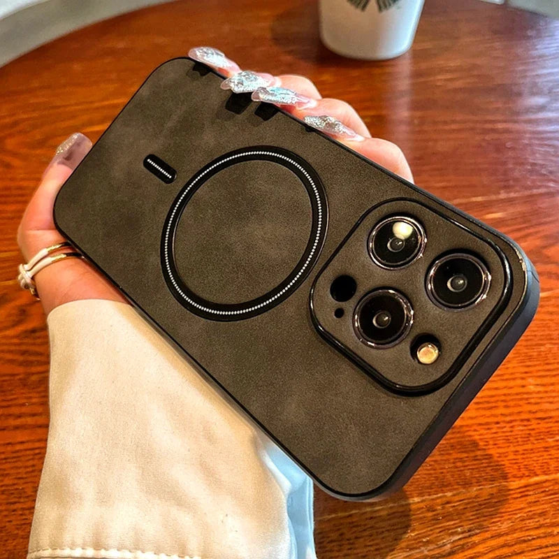 Luxury Wireless Charging Mag Safe Case