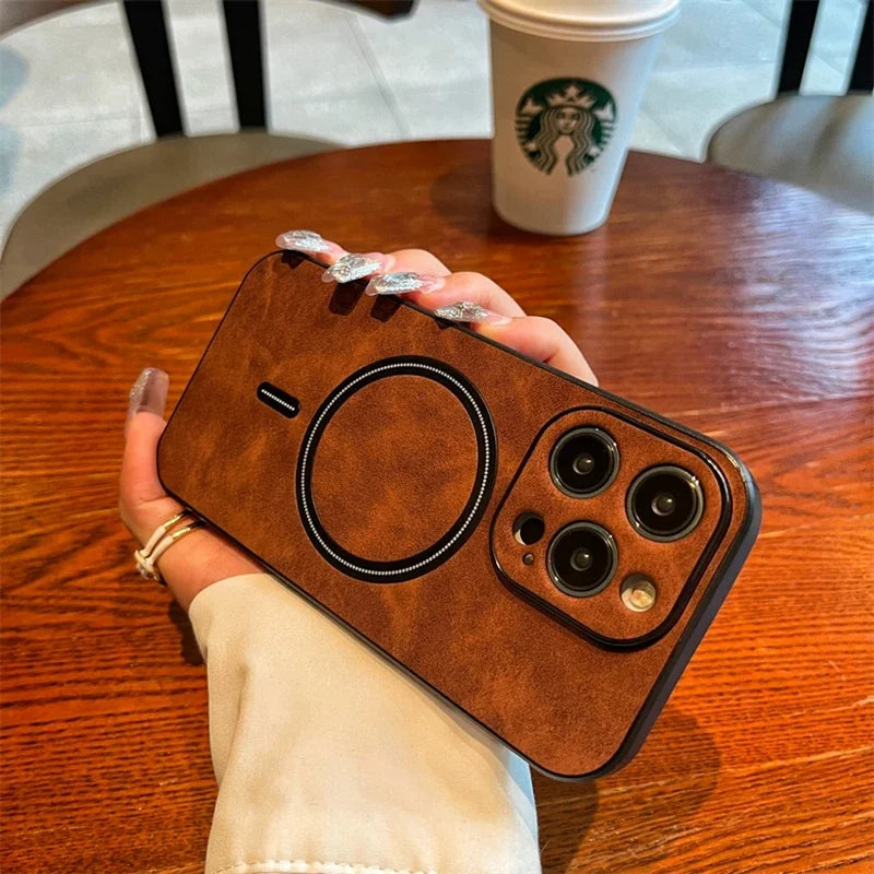 Luxury Wireless Charging Mag Safe Case