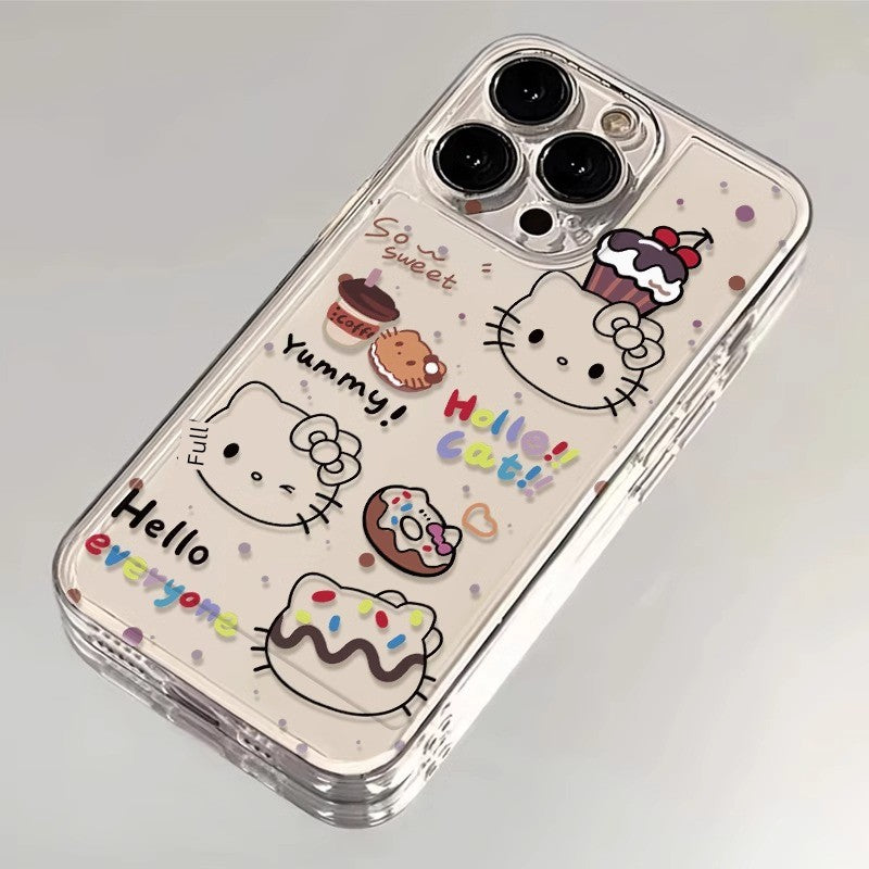 Transparent Hello Kitty Case