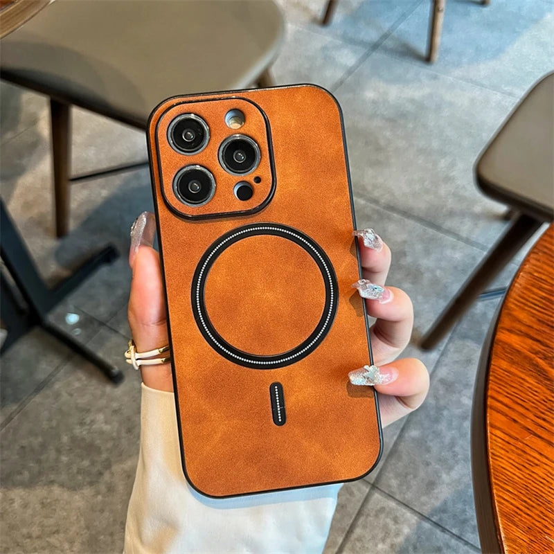 Luxury Wireless Charging Mag Safe Case