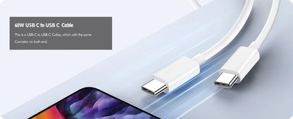 20W USB C Charger and USB C Charging Cable