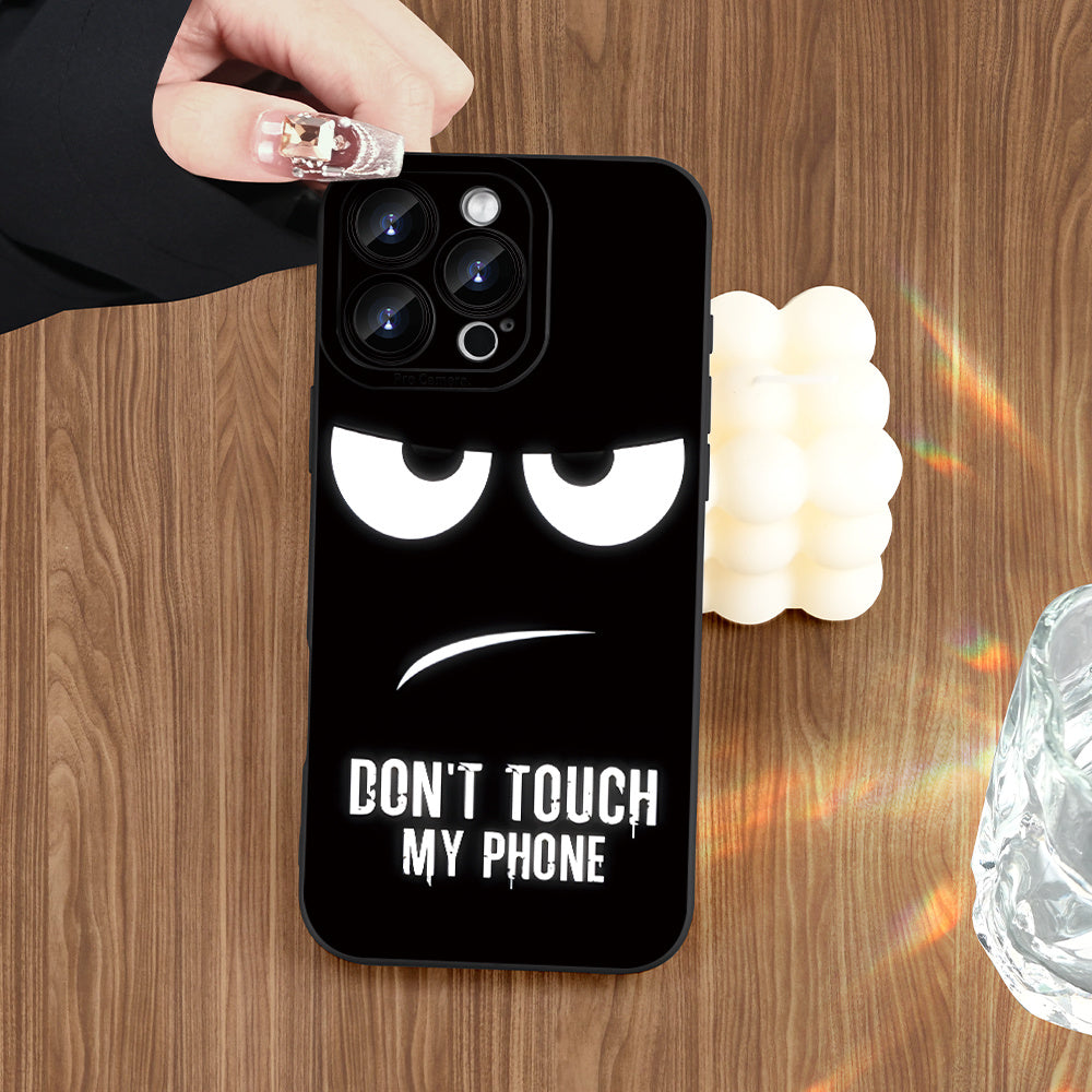 Don't Touch My Phone iPhone Case