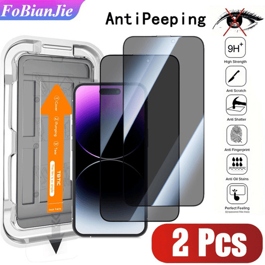 2pcs iPhone Anti-peeping protector